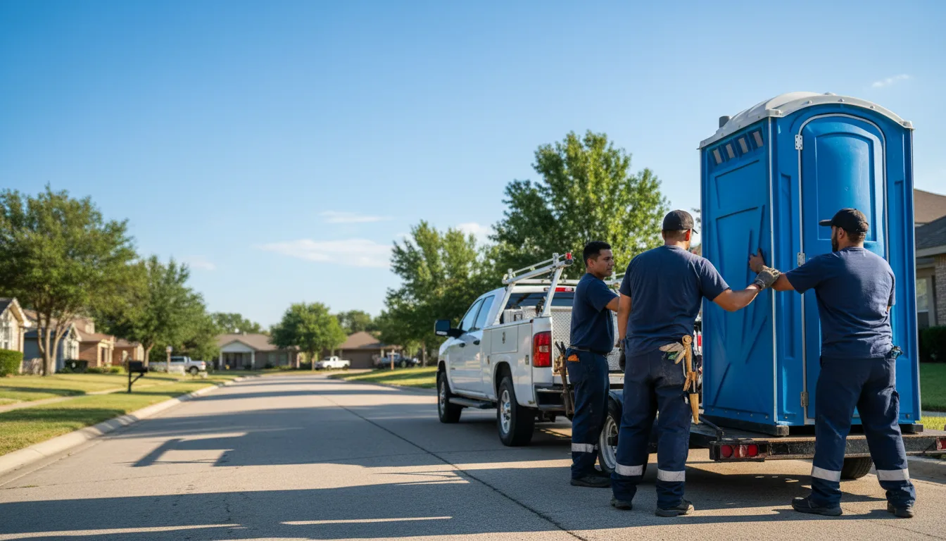 Portable Toilet Rental in Sumner, TX near me